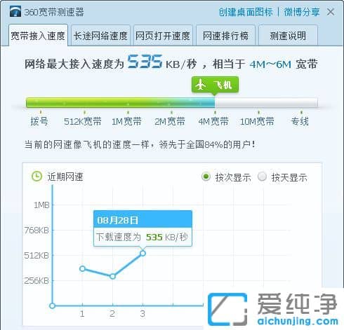 XP純凈版怎么查看電腦網(wǎng)速多少兆