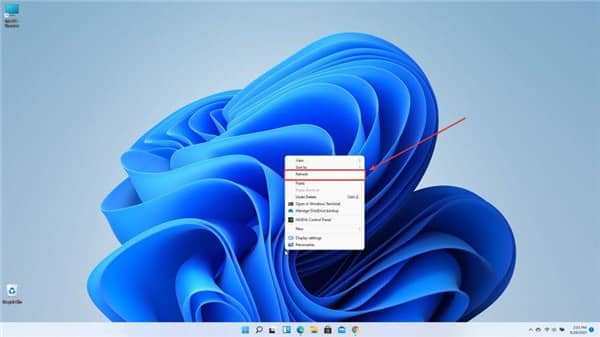 win11系統(tǒng)桌面怎么刷新_Win11桌面刷新怎么沒了
