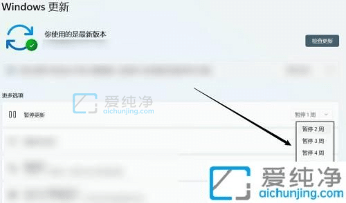 win11怎么設(shè)置停止自動更新-win11如何暫停自動更新