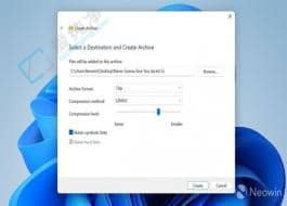 Windows11新功能來了：文件壓縮更全面靈活