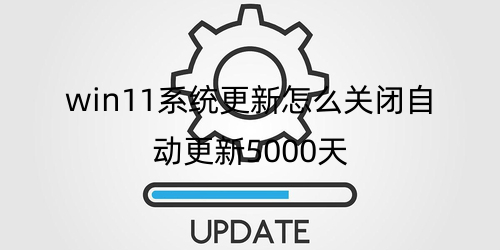 win11系統(tǒng)更新怎么關(guān)閉自動(dòng)更新5000天
