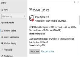 Win10 22H2/21H2 推送 11 月累積更新：修復打印機等問題