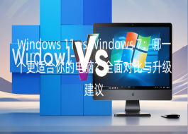 Windows 11 vs Windows 7：哪一個更適合你的電腦？全面對比與升級建議